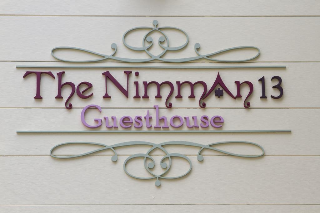 The Nimman13 Guesthouse Chiang Mai Exterior foto